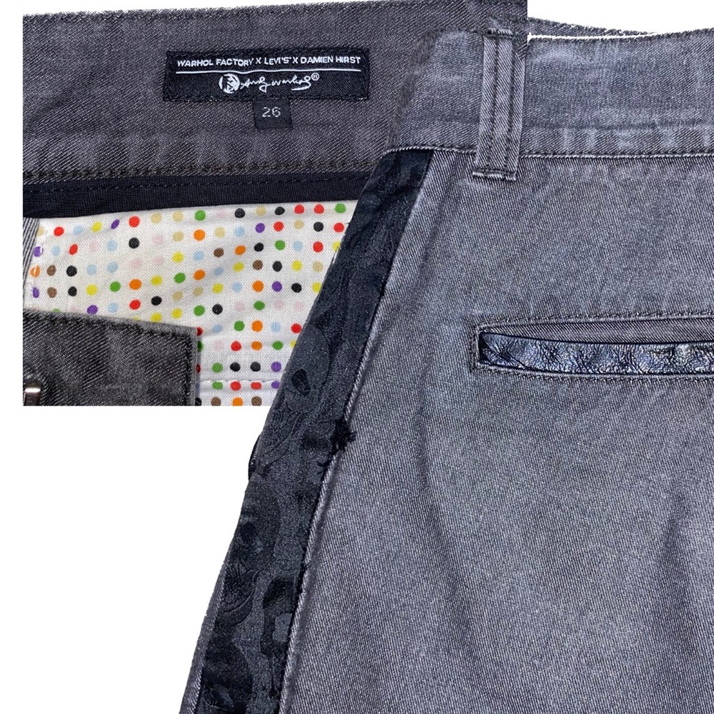 Warhol’s Factory x Levi x Damien Hurst Jeans